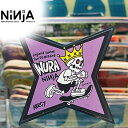 NINJA ニンジャ ベアリング NINJA ABEC 7 wura モデル 浦 友和 シグネイチャー オイルタイプ スケートボード ベアリング ベアリングオイ...