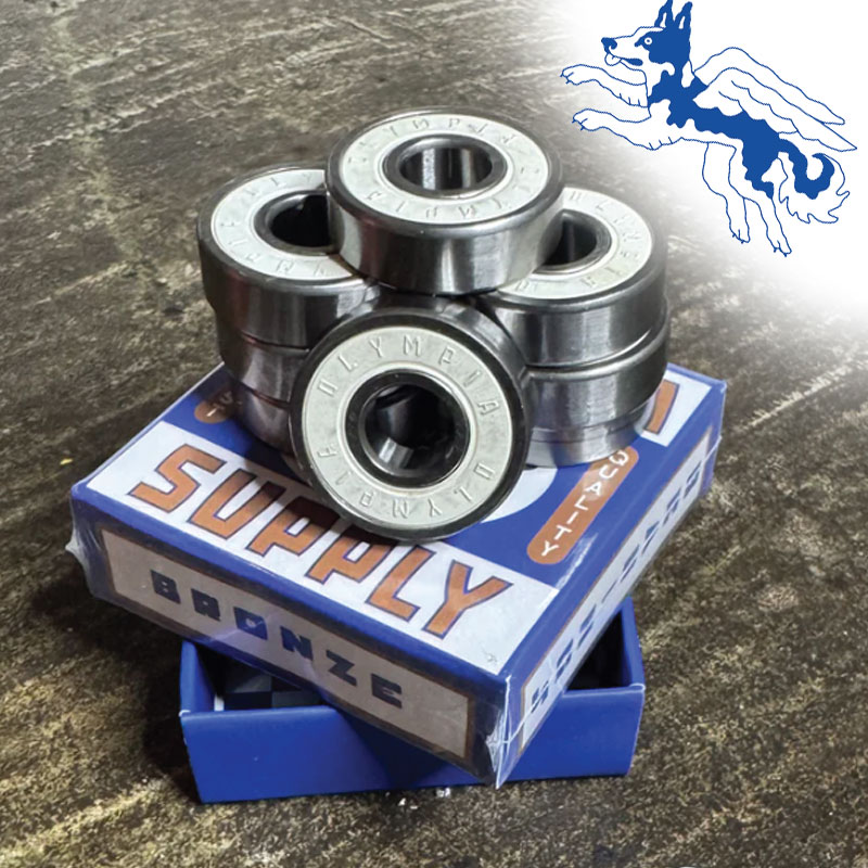 Rakuten - スケート ベアリングオリンピア ベアリング Olympia Supply BRONZE GRADE STEEL BEARING オイルタイプ ベアリング スケートボード ベアリング