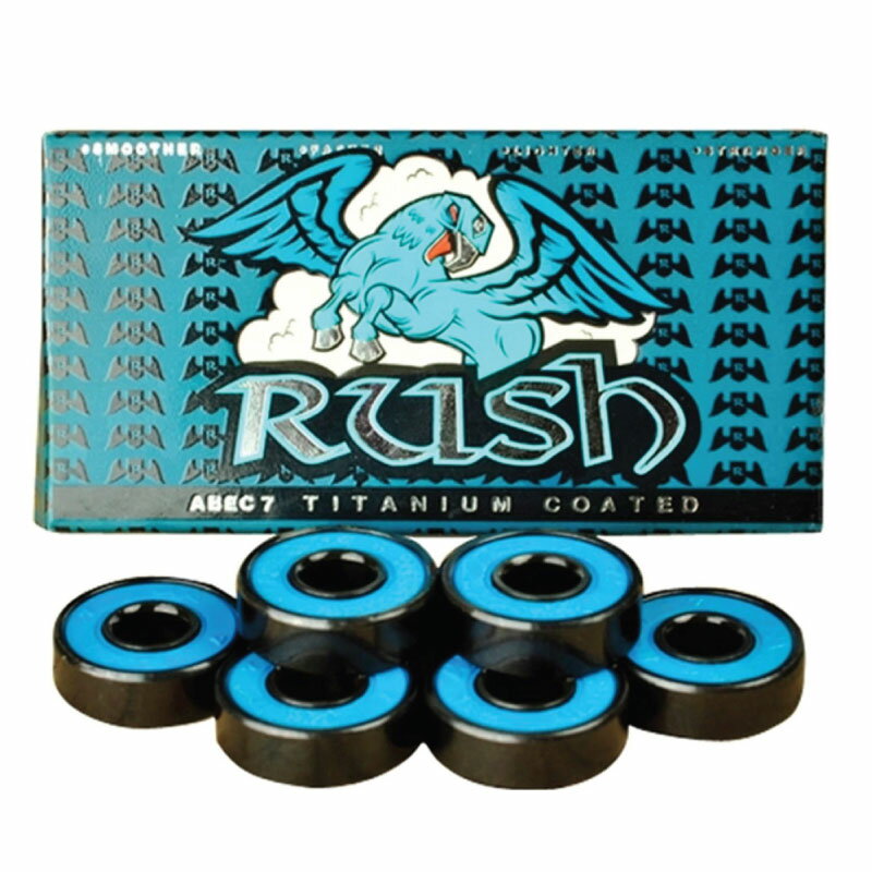 �������ȥܡ��� �٥���� ABEC7 Rush Titanium Coated Bearings ������٥���� �����󥳡���