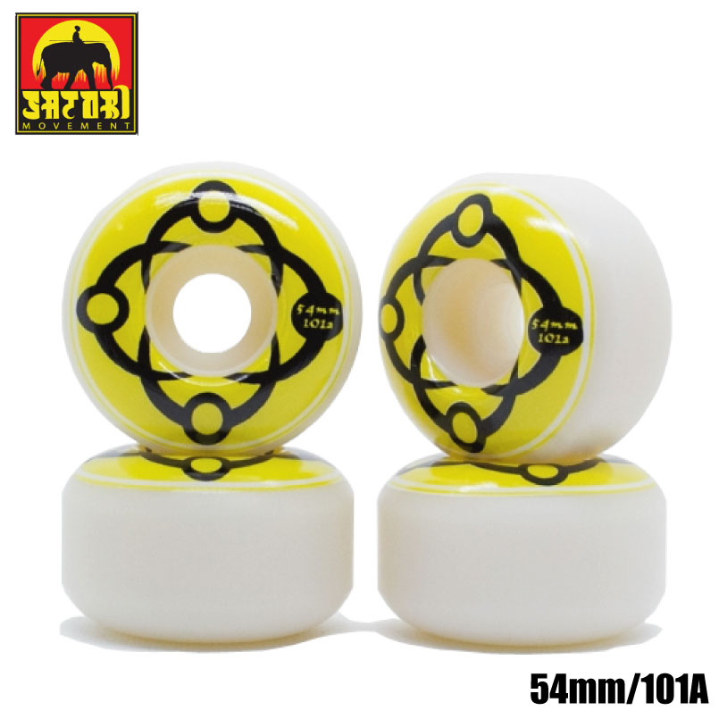 スケートボード ウィール SATORI WHEEL サトリ ウィール VERSIONS クラシックスリム シェイプ 54mm101a スケボー SKATEBOARD スケートボード ウィール