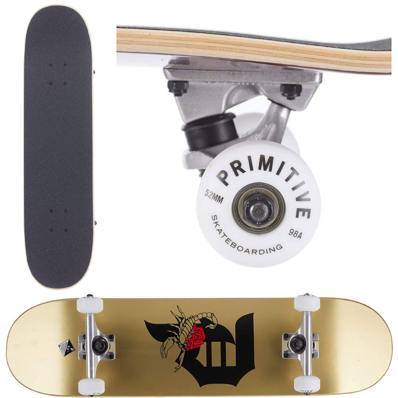 プリミティブ PRIMITIVE スケートボード コンプリート 7.75inch DIRTY P SCORPION スケートボードセット スケボー デッキ skateboard 汚れあり商品