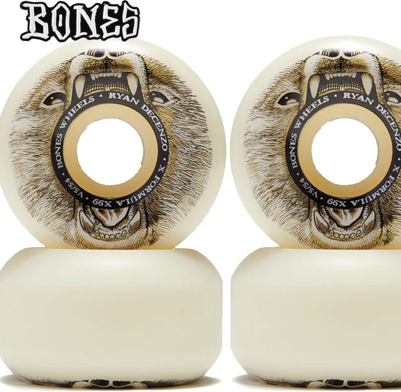 ボーンズ ウィール BONES WHEEL X-FORMULA DECENZO BEARGRILLS 52MM V5 99A スケボー SKATEBOARD スケートボード