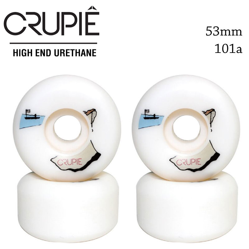 スケートボード ウィール クルーピー CRUPIE PAZ WIDE SHAPE WHEEL 101Aウィール スケボー ウィール プリミティブ デッキ スケボー PRIMITIVE