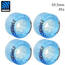 XP[g{[h EB[ \tg ZCX~bN SEISMIC ENCORE 63.5mm 81A CLEAR BLUE EB[