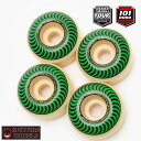 スピットファイアー ウィール SPITFIRE WHEEL FORMULA FOUR F4 101DURO CLASSIC 101D 52mm GREEN スケボー SKATEBOARD スケートボード スピットファイヤー ウィール 正規品