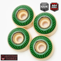 スピットファイアー ウィール SPITFIRE WHEEL FORMULA FOUR F4 101DURO CLASSIC 101D 52mm GREEN スケボー SKATEBOARD スケートボード スピットファイヤー ウィール 正規品