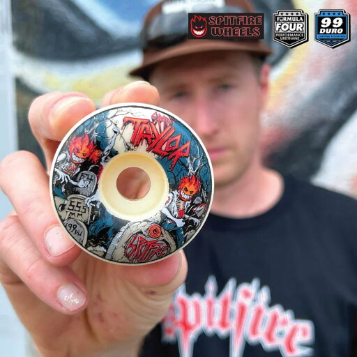 スピットファイアー ウィール SPITFIRE WHEEL FORMULA FOUR GRANT TAYLOR UNDEAD PRO 55.5MM F4 99D RADIALS スケボー SKATEBOARD スケートボード スピットファイアー ウィール SPITFIRE WHEEL FORMULA FOUR GRANT TAYLOR UNDEAD PRO 55.5MM F4 99D RADIALS スケボー SKATEBOARD スケートボード