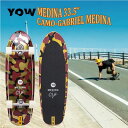 YOW SURFSKATE ヤウ サーフスケート CAMO - GABRIEL MEDINA 33.5 インチ ロングスケートボード コンプリート サーフィン スケボー rss