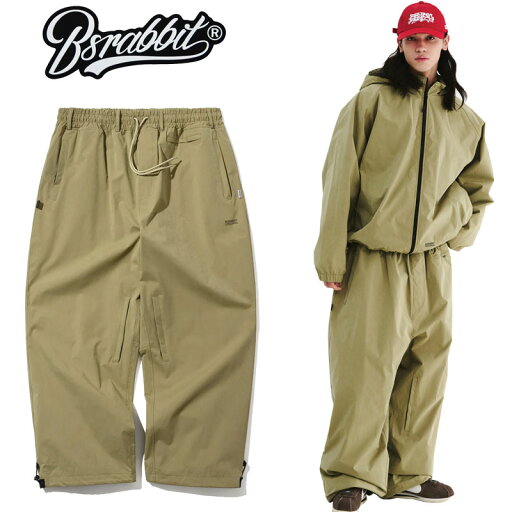 ビエス ラビット パンツ ソフトピーチ パンツ BS RABBIT SOFT PEACH SUPER WIDE VENTILATION PANTS KHAKI スノーボード ウエア ジャケット 2024-2025 BSR2425FWPT066 ビエス ラビット パンツ ソフトピーチ パンツ BS RABBIT SOFT PEACH SUPER WIDE VENTILATION PANTS KHAKI スノーボード ウエア ジャケット 2024-2025 BSR2425FWPT066