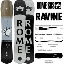 ローム ラヴィーン ROME RAVINE SNOWBOARD スノーボード 板 2020-2021 カービング パウダー 地形遊び フリーライド