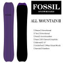 フォッシル スノーボード オールマウンテン2 FOSSIL ALL MOUNTAIN2 PURPLE スノーボード 板 fossil snowboard バンク...