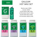 ガリウム ベースワックス 6点セット GALLIUM WAX ホットワックス スキー スノーボード ワックス EXTRA BASE set