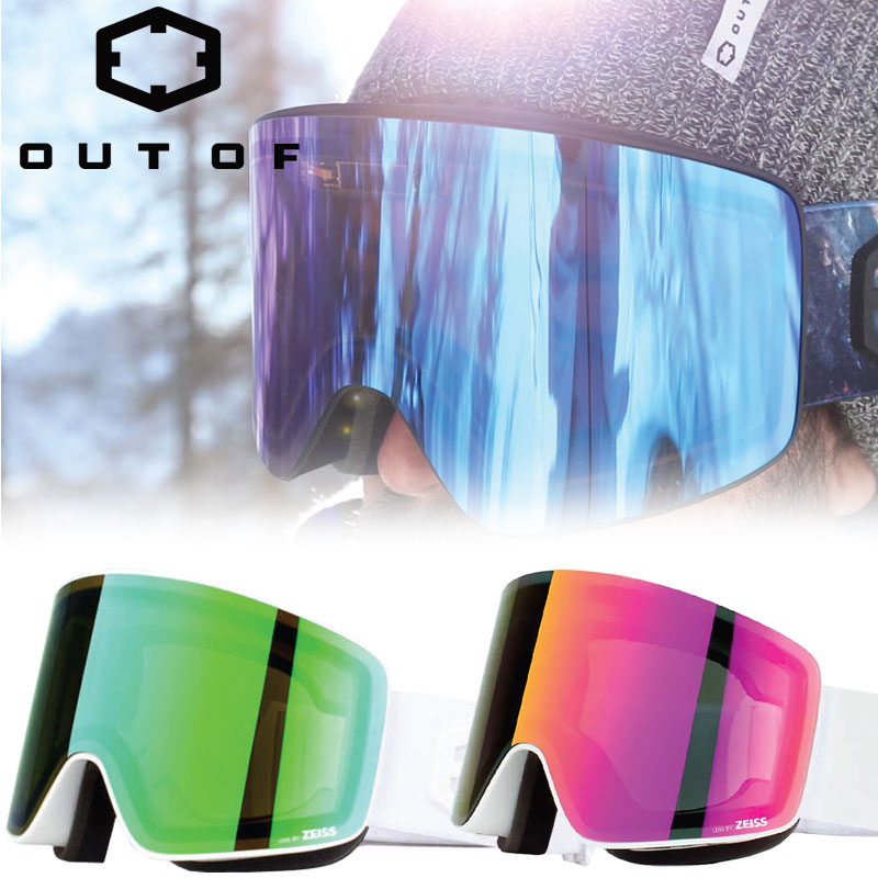 アウト オブ ゴーグル OUT OF VOID White アジアンフィット UV 曇り止め ミラーコート 撥水 2025 2026
