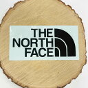 THE NORTH FACE ノースフェイス ステッカー TNF CUTTING STICKER NN32347 ブラック 黒