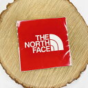THE NORTH FACE ノースフェイス ステッカー TNF SQUARE LOGO STICKER NN32349 レッド 赤