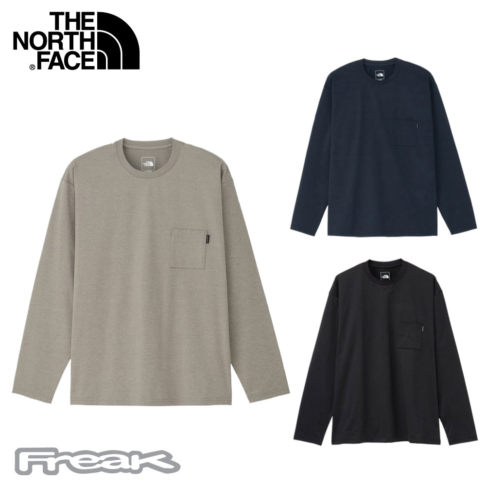 樂天商城 - THE NORTHFACE ノースフェイス 長袖Tシャツ＜ロングスリーブエアリーポケットティー（ユニセックス）＞NT32630 2026SS ※メール便発送