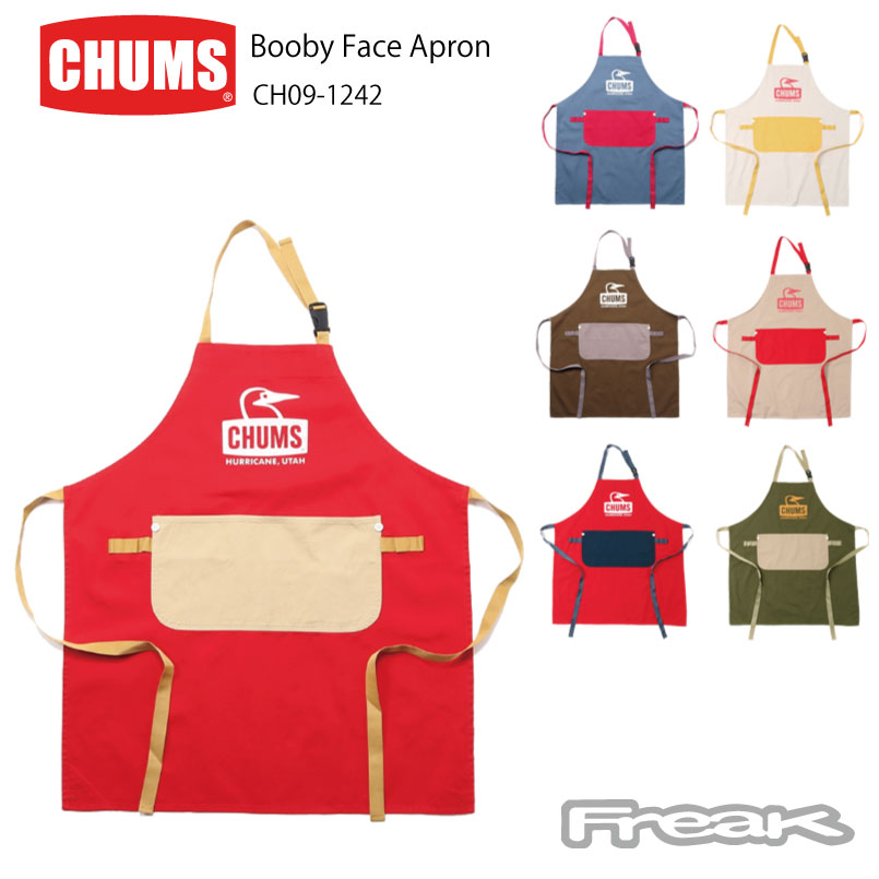 CHUMS チャムス エプロン CH09-1242＜Booby Face Apron ブービーフェイスエプロン＞※取り寄せ品 1