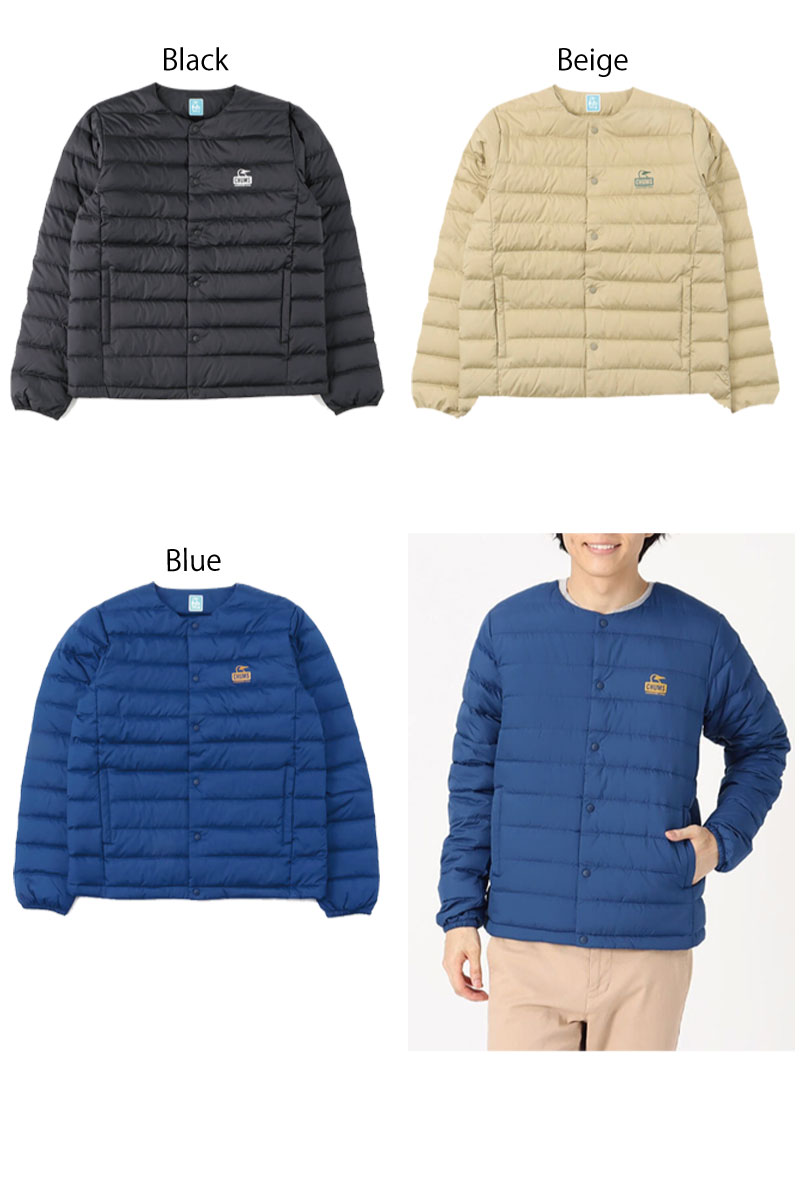 CHUMS チャムス メンズ ジャケット CH04-1273＜Provo Inner Down Jacket プロボインナーダウンジャケット(ダウンジャケット｜アウター)＞※取り寄せ品