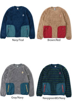 CHUMS チャムス レディース フリース CH14-1231<Elmo Fleece Crew Top Womens エルモフリースクルートップ>※取り寄せ品