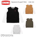 チャムス CHUMS チャムス メンズ L/S Tシャツ CH00-1405＜Keystone L/S Layard T-Shirt キーストーンロングスリーブレイヤードTシャツ＞※取り寄せ品