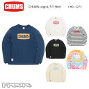 CHUMS チャムス メンズ L/S Tシャツ CH01-2273＜CHUMS Logo L/S T-Shirt チャムスロゴロングスリーブTシャツ(ロンT/ロングTシャツ)＞※取り寄せ品