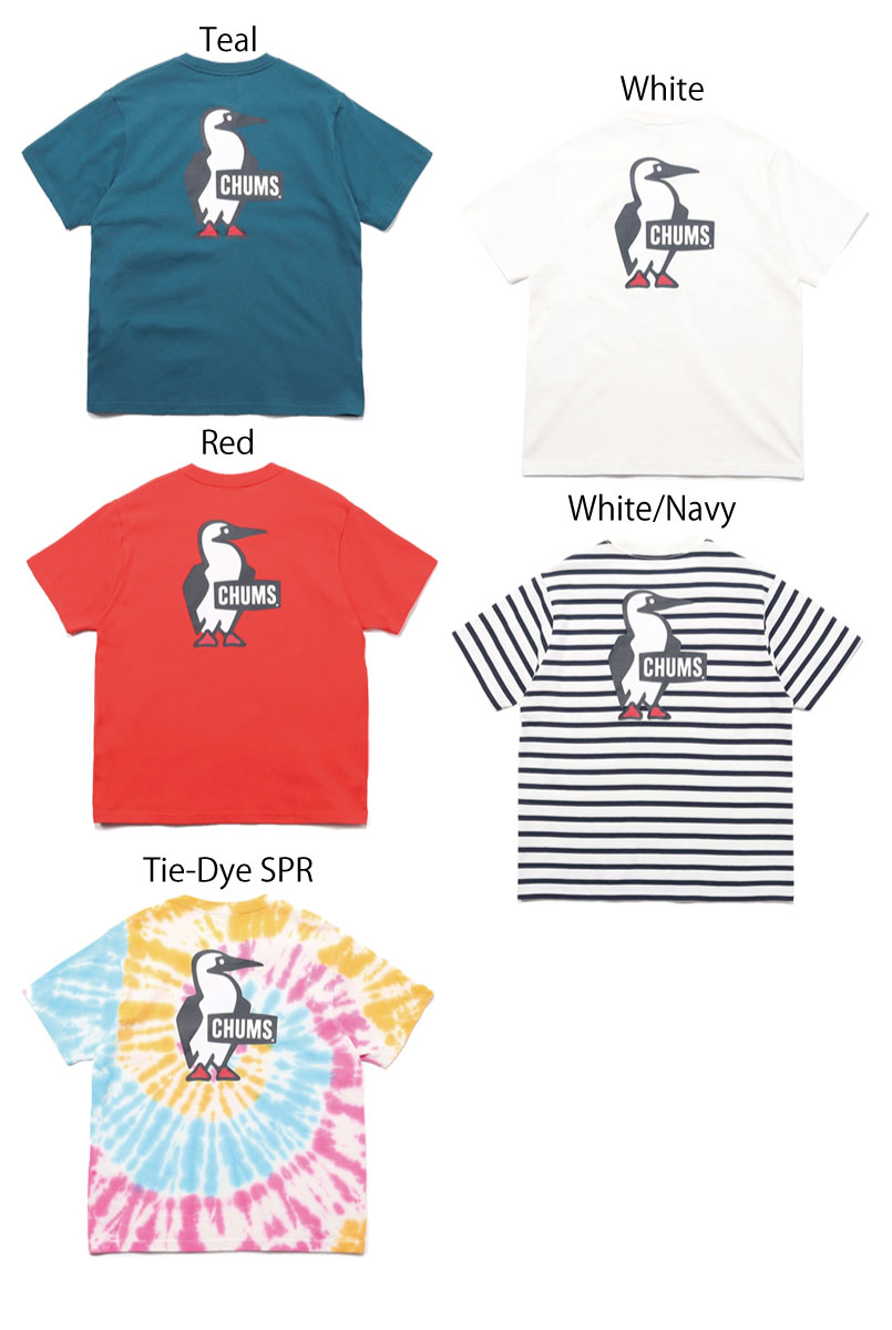 CHUMS チャムス トップス Tシャツ CH01-2279＜Booby Logo T-Shirt　ブービーロゴTシャツ(トップス/Tシャツ)＞※取り寄せ品
