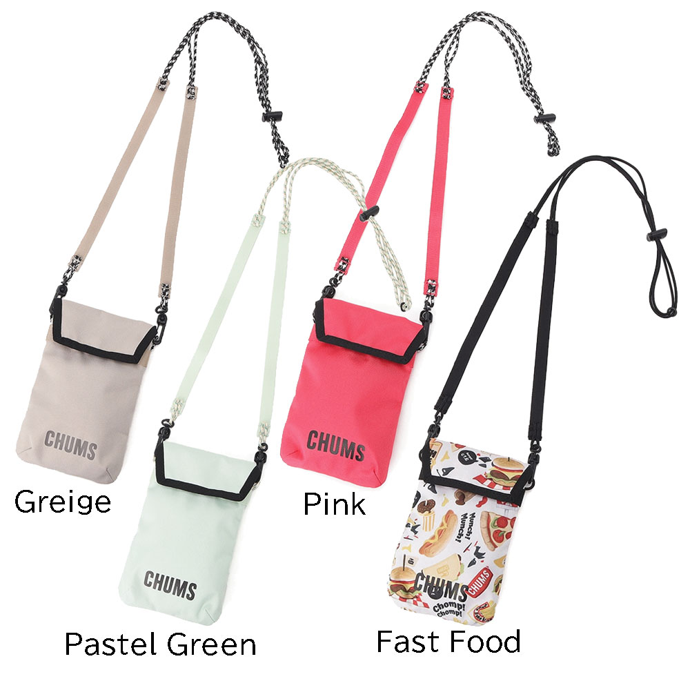 CHUMS リサイクルロープフォンショルダーバッグ Recycle Rope Phone Shoulder Bag CH60-3921