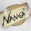 NANGA ナンガ ステッカー カッティングステッカー NANGA CUTTING STICKER Lサイズ アウトドア ブラック 黒