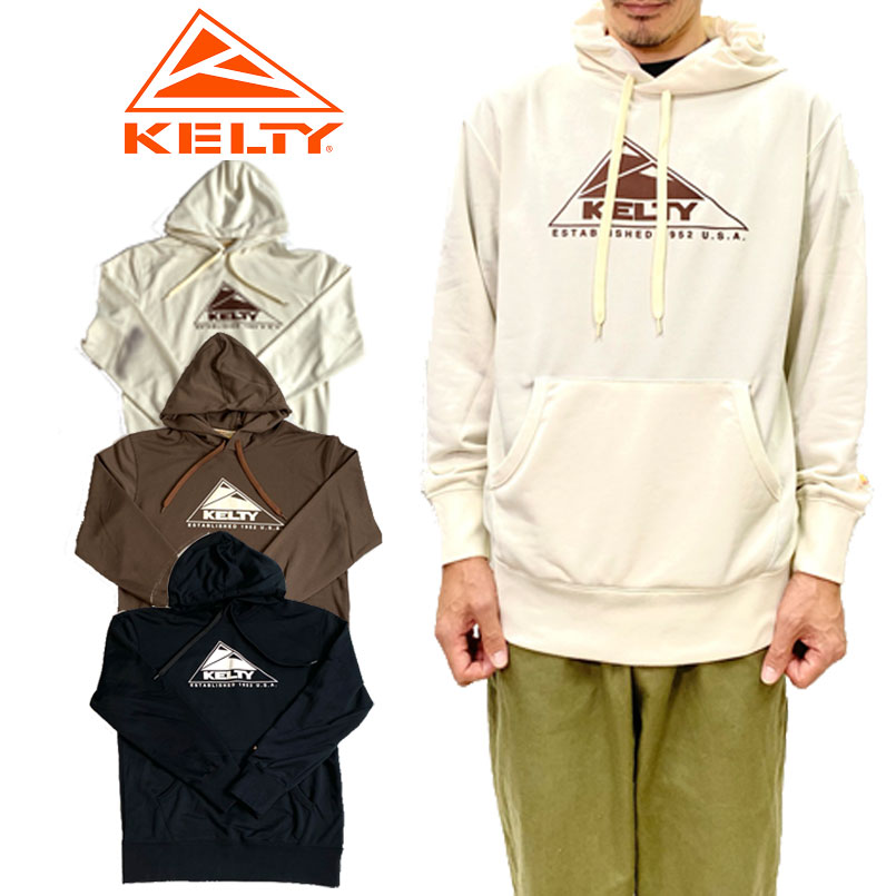 KELTY ケルティ メンズロゴスウェットパーカー トレーナー＜Hilcrhyme hoodie paka ＞アウトドア