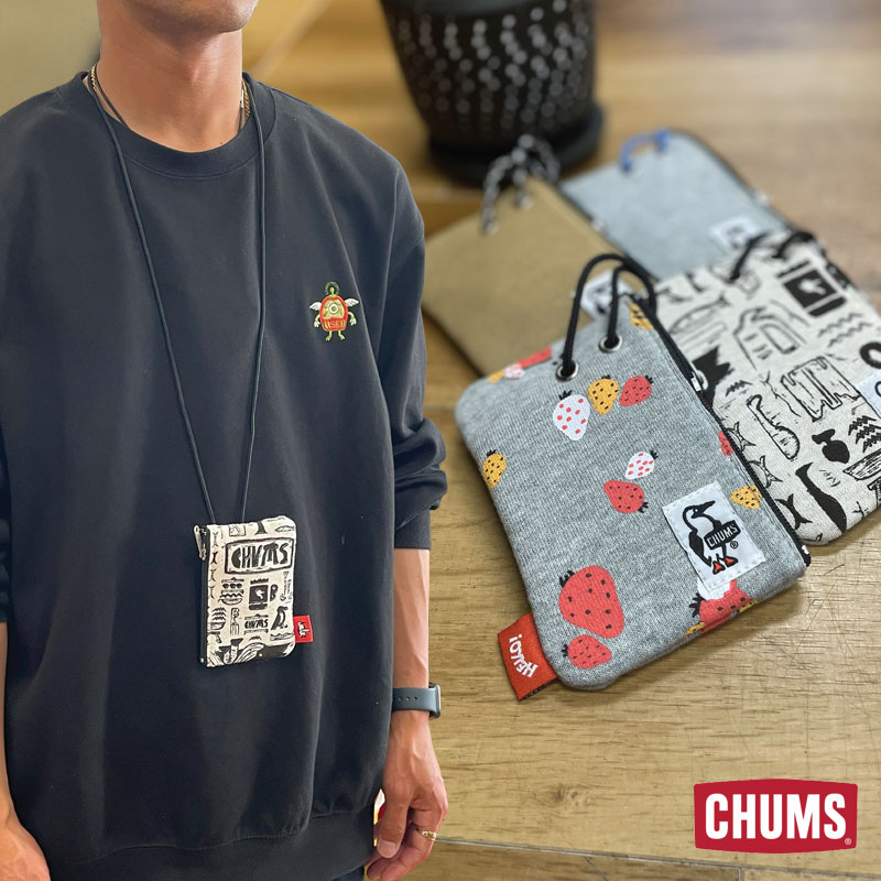 チャムス キーケース チャムス ロープキーケーススウェット CHUMS Rope Key Case Sweat CH60-3409 財布 定期入れ ウォレット コインケース カードケース パスケース キーケース