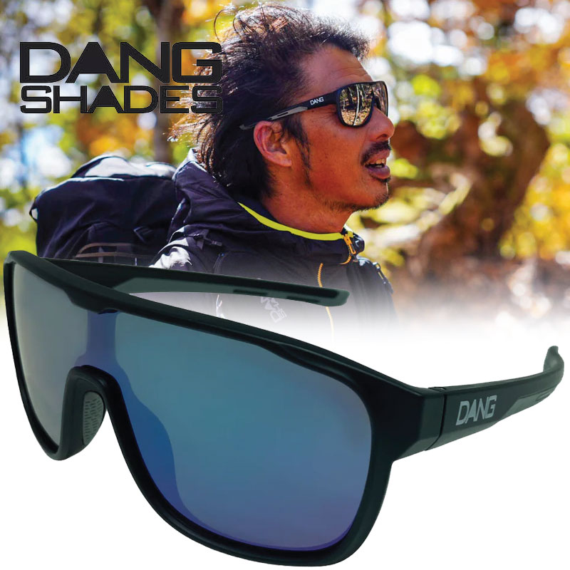 �и����󥰥饹 ���󥷥����ǥ����� ���󥰥饹 DANG SHADES DANG PRON TO Black frame x Green Mirror PREM...