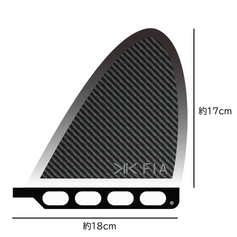 フリーク OUTDOOR&SUP&SNOWのコクア カネコパドル FIA フィン サップ用 フィン KOKUA KANEKO PADDLE パドルボードフィン サップ SUPインフレータブル スタンドアップパドル SUP｜アングル2
