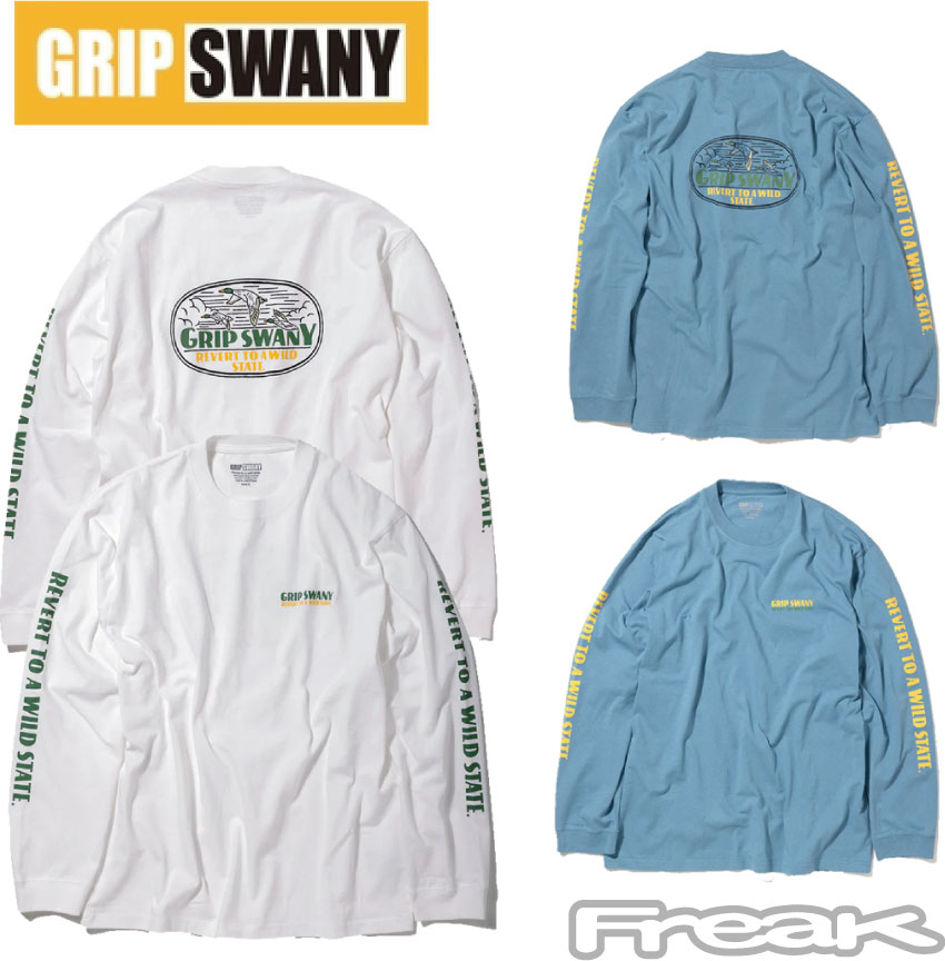 樂天商城 - GRIPSWANY グリップスワニー メンズ L/S Tシャツ＜ BIRD PRINT L/S TEE ＞長袖Tシャツ 2025春夏