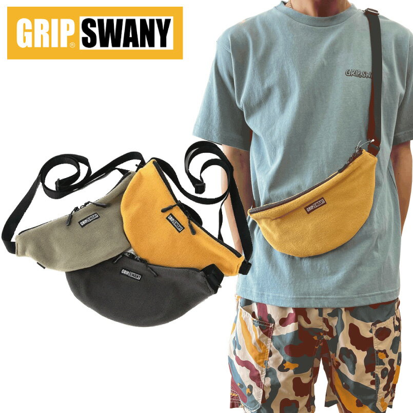 グリップスワニー ポーチ GRIP SWANY POLARTEC CHEST POUCH ポーラテック チェスト ポーチ バッグ ショルダーバッグアウトドア GSB-2
