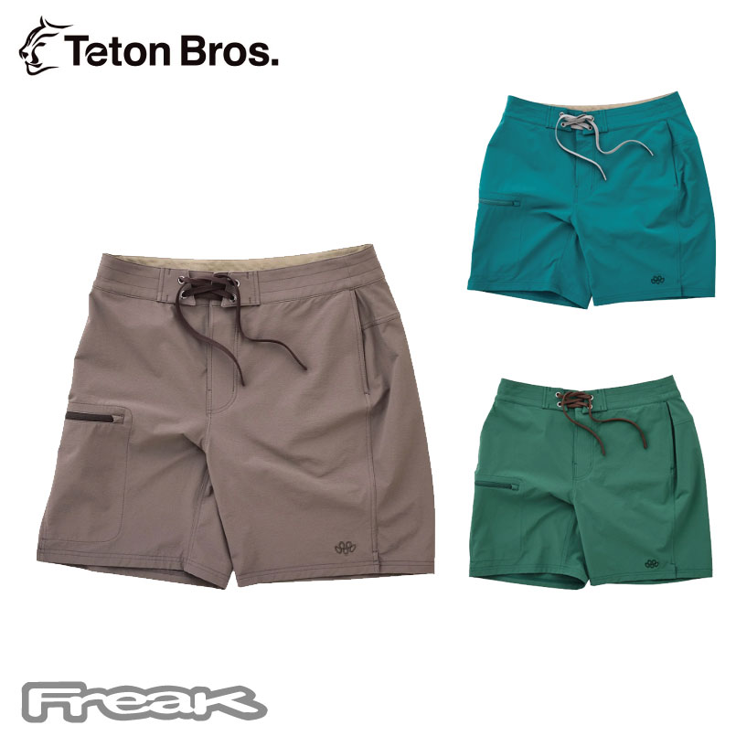Rakuten - TetonBros ティートンブロス ショーツ　メンズ　Climbing Surf Short クライミング　サーフ　ショーツ　登山 ランニング トレイルランニング 2026SS ※メール便発送