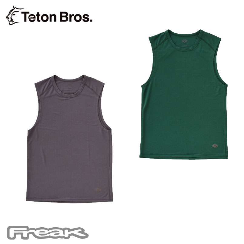 Rakuten - TetonBros ティートンブロス ELV1000 NON SLEEVE (Men) エレベーション1000 ノンスリーブ　メンズ　 登山 ランニング トレイルランニング 2026SS ※メール便発送