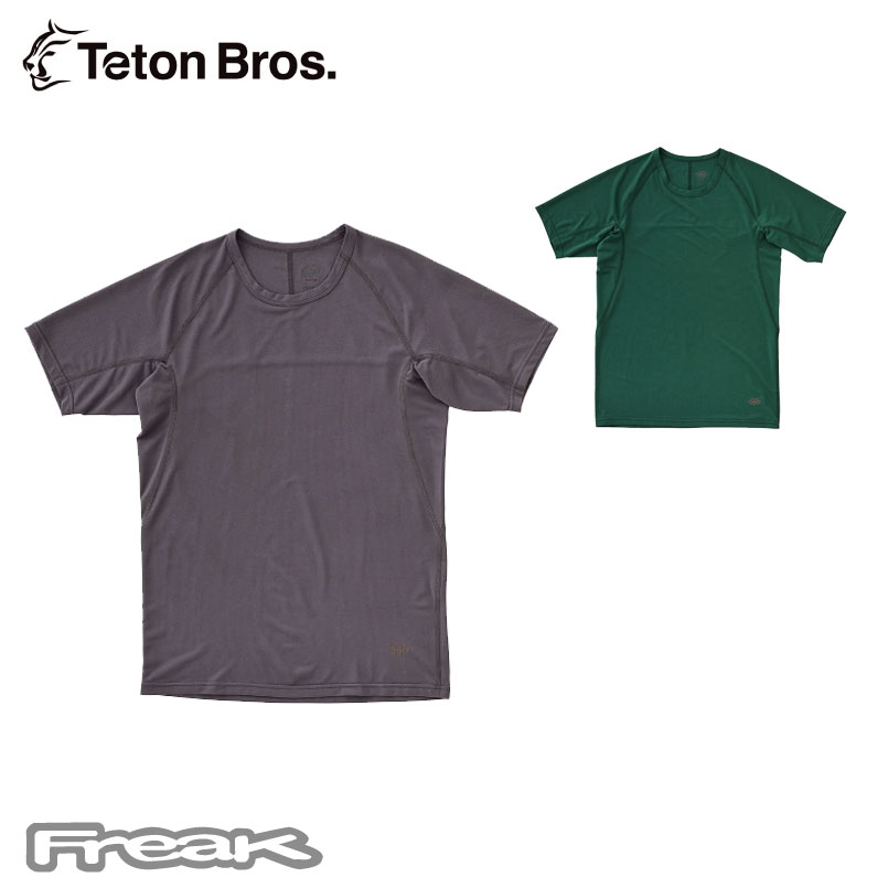 Rakuten - TetonBros ティートンブロス ELV1000 S/S (Men) エレベーション1000 ショートスリーブ　メンズ　 登山 ランニング トレイルランニング 2026SS ※メール便発送
