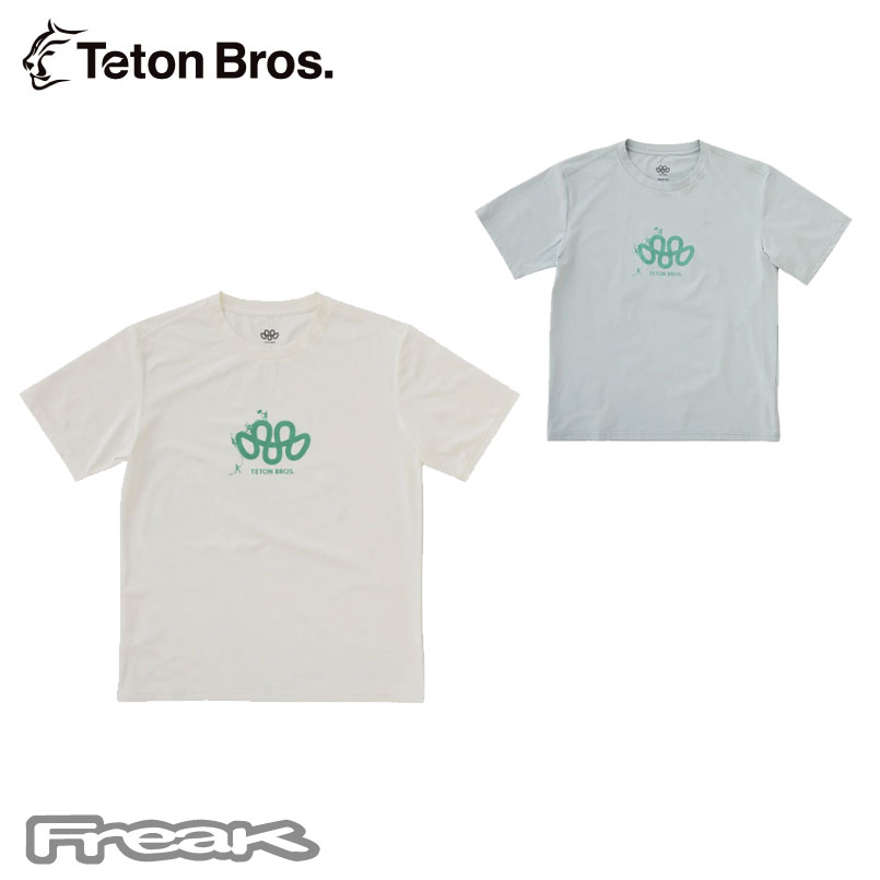 Rakuten - TetonBros ティートンブロス　メンズTシャツ TB Loop Climbers Tee TBループクライマーズ　Tシャツ　登山 ランニング トレイルランニング 2026SS ※メール便発送