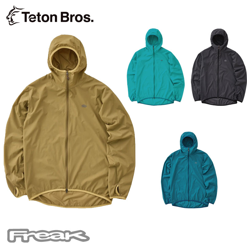 Rakuten - TetonBros ティートンブロス　WIND RIVER HOODY (Men) ウィンドリバーフーディ　メンズ　 登山 ランニング トレイルランニング 2026SS ※メール便発送