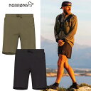 ノローナ メンズ セーニャ フレックス1 9ショーツ NORRONA Mens senja flex 19 Shorts 正規品 ショートパンツ トレイル 登山 2024SS