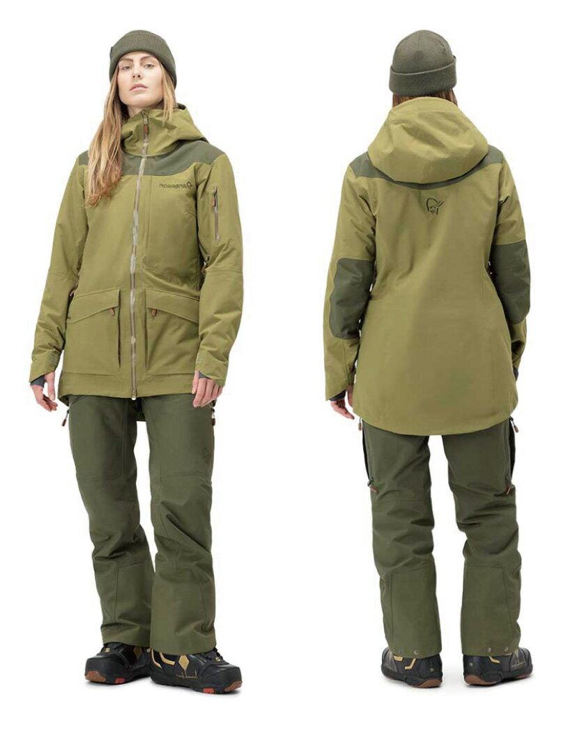 40%OFF NORRONA ノローナ ＜Womens tamok Gore-Tex thermo80 Jacket＞カラーOliveDrabメンズ タモック サーモ80 ゴアテックス ジャケット rss 3