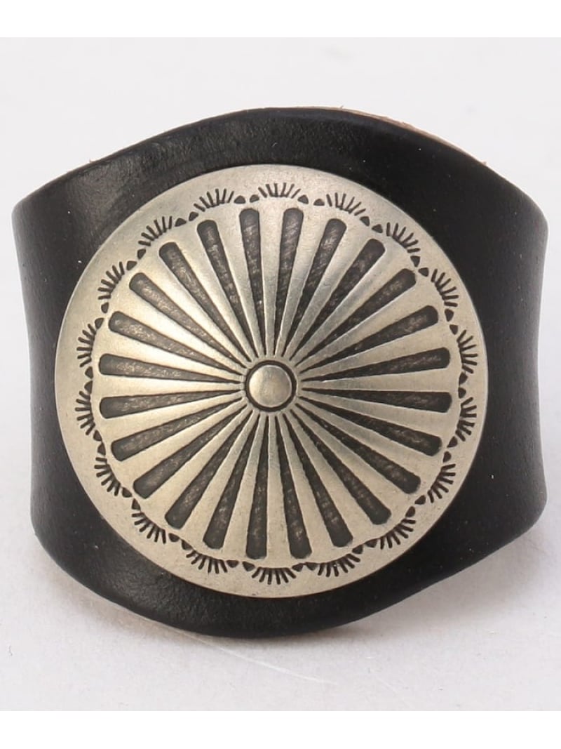 Leather Ring w/ Concho yuketen