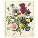 Bouquet of Flowers / IXXI ウォールピクチャーsize small 80x100cm 壁を傷つけない 簡単取付 賃貸物件の模様替えにも ...
