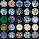 V&A Plates (small) / IXXI ウォールピクチャーsize 20cm x 20cm (25cards)　壁を傷つけない 簡単取付 賃貸物件の模様替えにも　ヨーロッパで大人気な 名画が楽しめます。