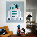 StarWars R2-D2 pixcel / IXXI ウォールピクチャー 壁を傷つけない 簡単取付 賃貸物件の模様替えにも ヨーロッパで大人気な 名画が楽し...