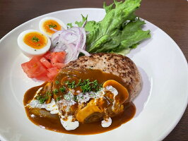 鹿肉入りハンバーグ