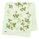 nishikawa 西川 今治 フェイスタオル 34X75cm 洗える 綿100% ウェッジウッド ワイルド ストロベリー やわらか 日本製 グリーン TT23165601