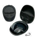 Mocamoro ヘッドホンケース 汎用ヘッドホンバッグ 携帯用 折り畳めないタイプも適用 耐衝撃EVAカバー ハンドル付き ヘッドセット・モニタヘッドホン・ソ...