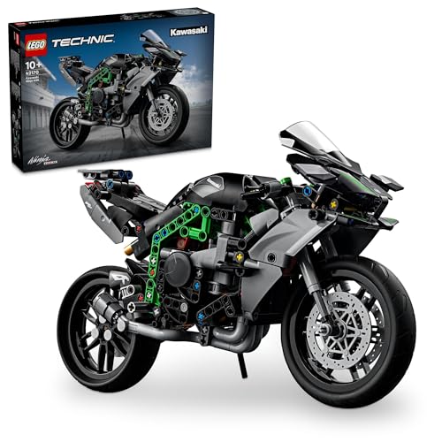 レゴ(LEGO) テクニック Kawasaki Ninja H2R バイク おもちゃ 玩具 誕生日 プレゼント ブロック 男の子 女の子 子供 10歳 11歳 12歳 小学生 乗り物 車 ミニカー 42170