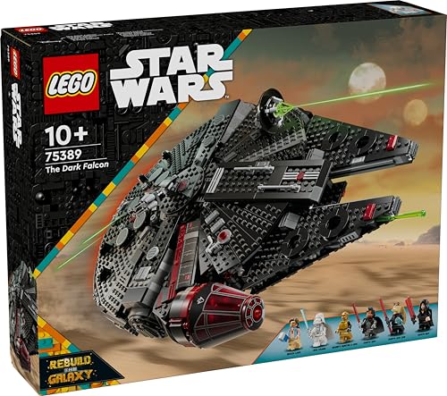 レゴ(LEGO) スター・ウォーズ ダーク・ミレニアム・ファルコン おもちゃ 玩具 誕生日 プレゼント ブロック 男の子 女の子 子供 10歳 11歳 12歳 小学生 宇宙 75389